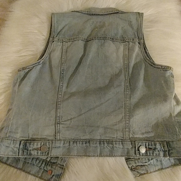 Old Navy Jean Vest - Picture 2 of 6